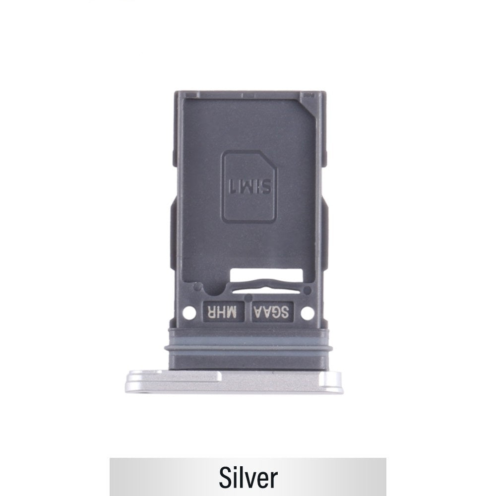 SIM Card Tray for Samsung Galaxy S23 FE GH98-48666B (Gold)-Silver SIM Card Tray for Samsung Galaxy S23 FE GH98-48666B (Gold)-Silver